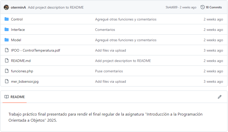 trabajo final de introduccion a la programacion orientada a objetos